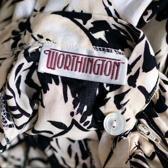 Vintage Floral High Waisted Skirt 24 Waist XS - Picture 3 of 3